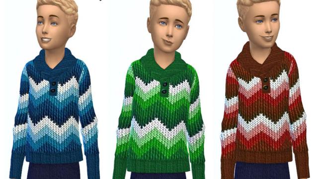 KeyCamz Boy's Sweater 0104 (Kid's Room Stuff Needed)