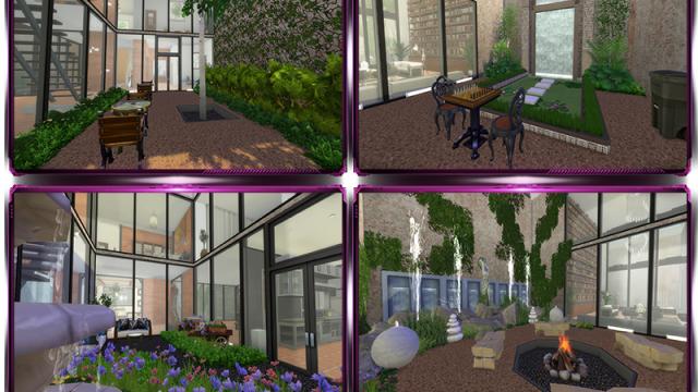 Modern GreenHouse для The Sims 4