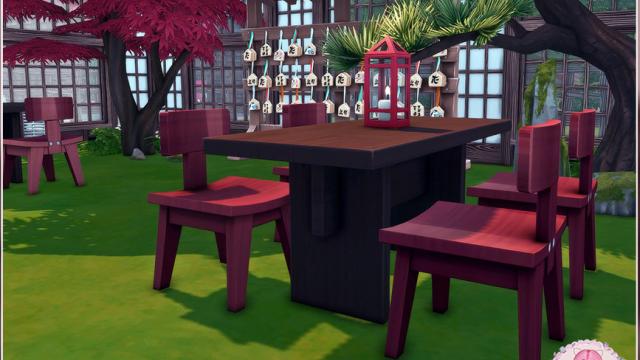 Sushi Restaurant для The Sims 4