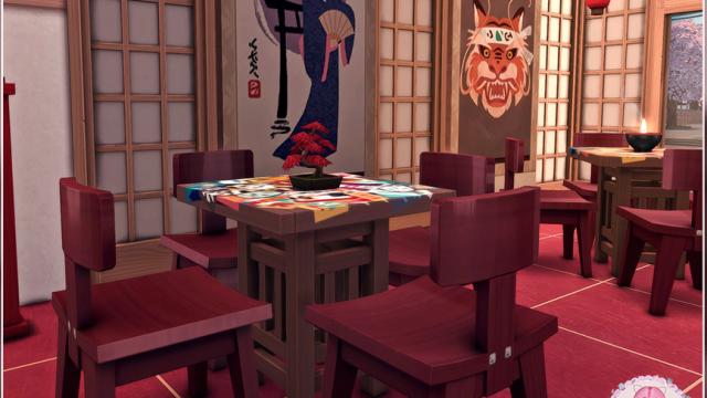 Sushi Restaurant для The Sims 4