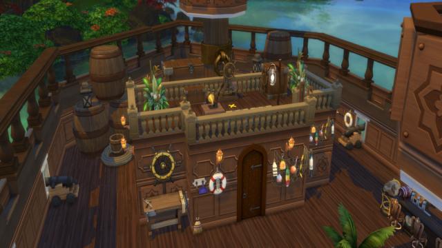 Fish N' Eat Pirate Cruise для The Sims 4