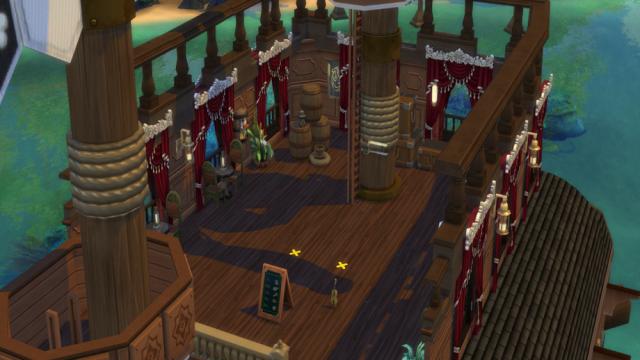 Fish N' Eat Pirate Cruise для The Sims 4