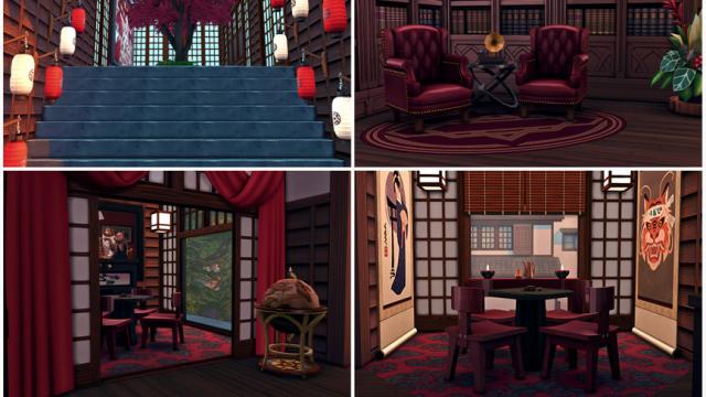 Izakaya Ipai для The Sims 4