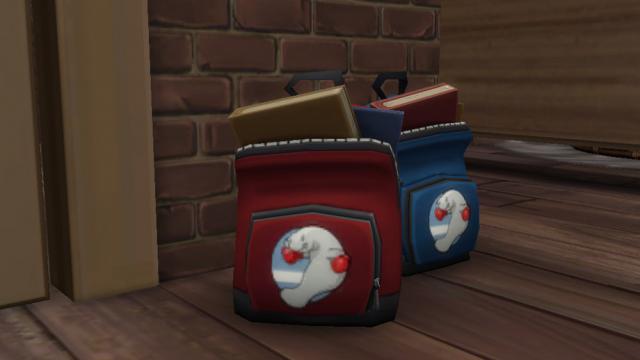 Nancy Drew: Secrets Can Kill Backpack Decor for The Sims 4