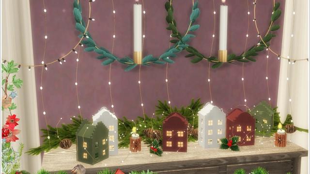 Christmas2020 lighting set for The Sims 4