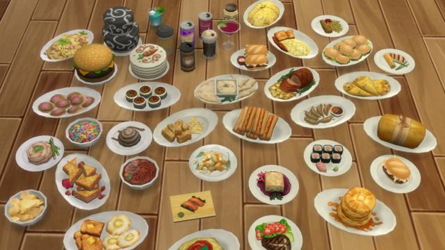 A.I. Upscaled Food