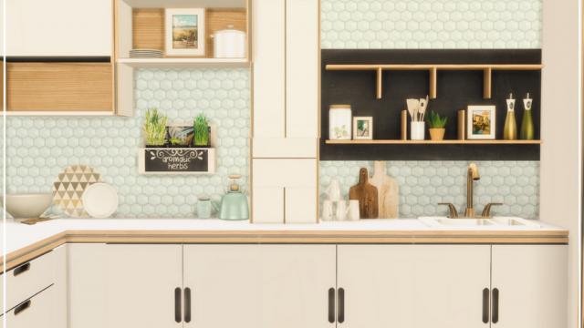 Mykel Kitchen для The Sims 4