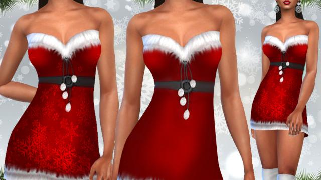 Female Xmas Costume Dresses