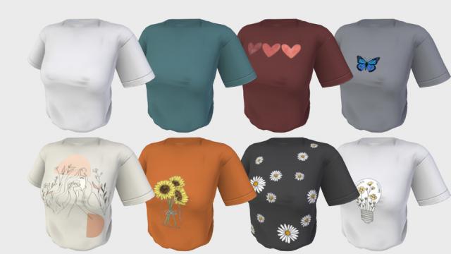 T-Shirt - TP385 for The Sims 4