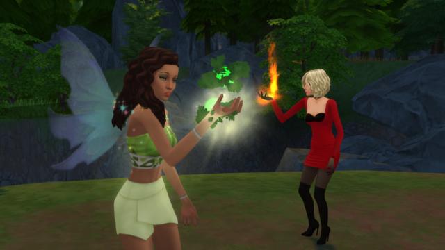 Fairies vs. Witches for The Sims 4