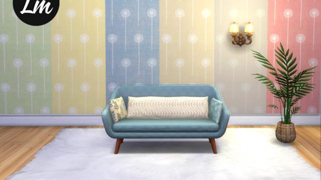 Dandelion Wallpaper для The Sims 4