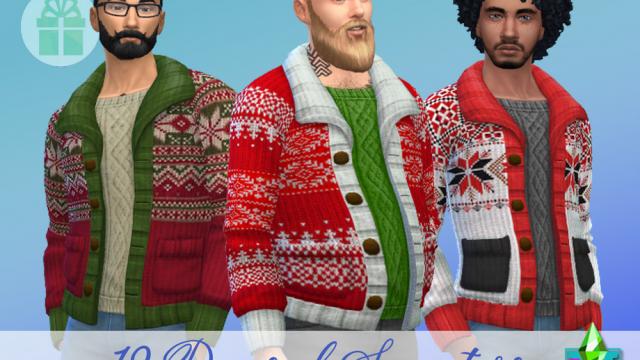 SimmieV Holiday Cardigan 2