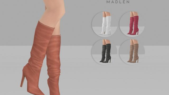 Madlen Brulia Boots для The Sims 4
