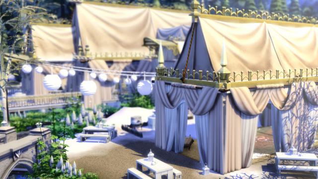 Magical Marquee для The Sims 4