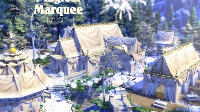 Magical Marquee для The Sims 4