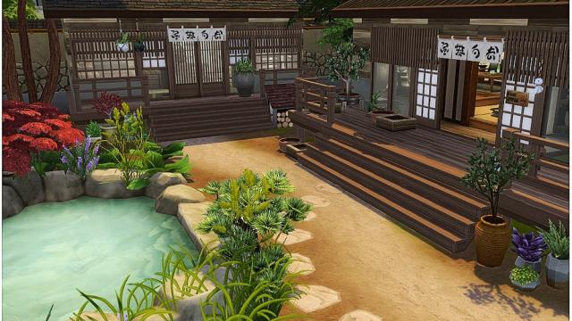 Old Holiday House для The Sims 4