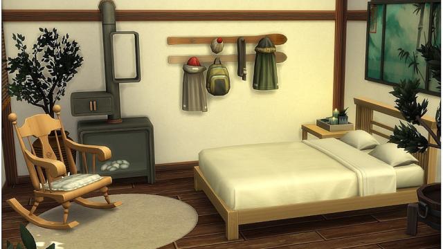 Old Holiday House для The Sims 4