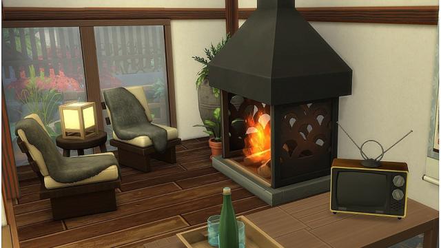 Old Holiday House для The Sims 4