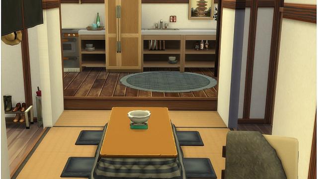 Old Holiday House для The Sims 4