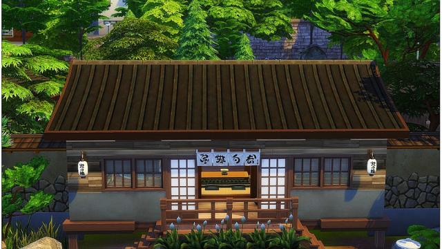 Old Holiday House для The Sims 4