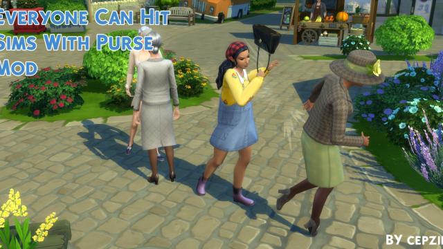 -  !  Everyone Can Hit Sims With Purse