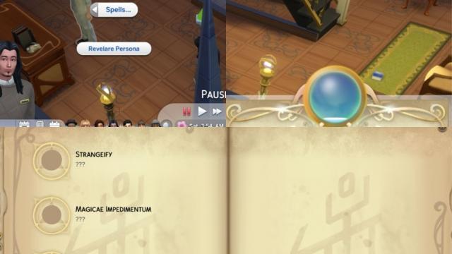 Detect Traits Spell для The Sims 4