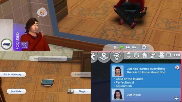 Detect Traits Spell for The Sims 4