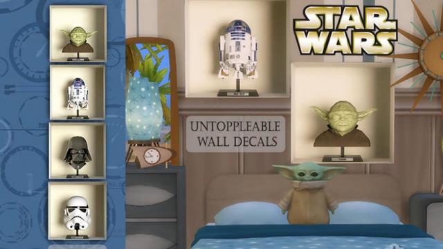 Star Wars Untoppleable Wall Decals