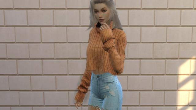 Comfy Sweater для The Sims 4