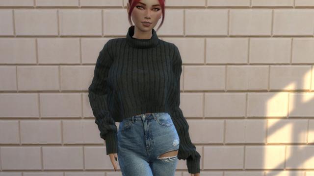 Comfy Sweater для The Sims 4