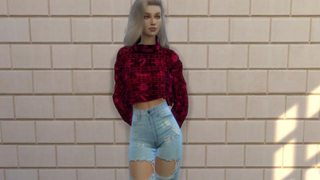 Comfy Sweater для The Sims 4