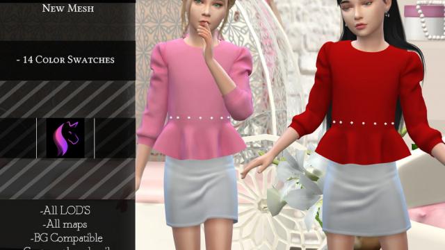 Sims 4 одежда мебель прически