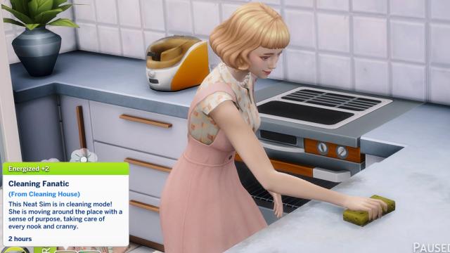 Clean House & Ask to Clean House for The Sims 4
