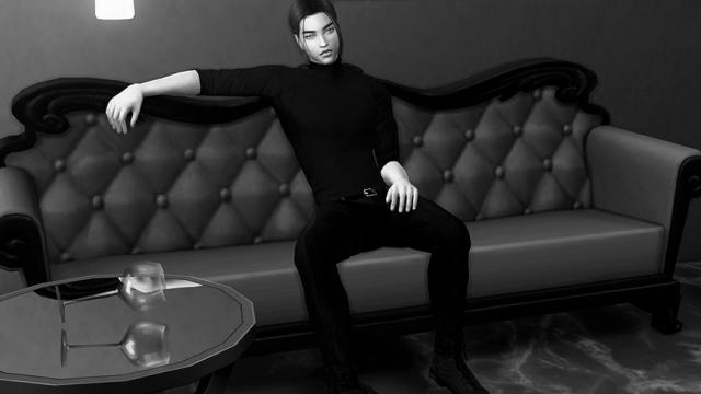 Black Line III (Pose Pack) for The Sims 4