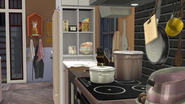 Bearwood - the kitchen для The Sims 4