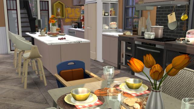 Bearwood - the kitchen для The Sims 4