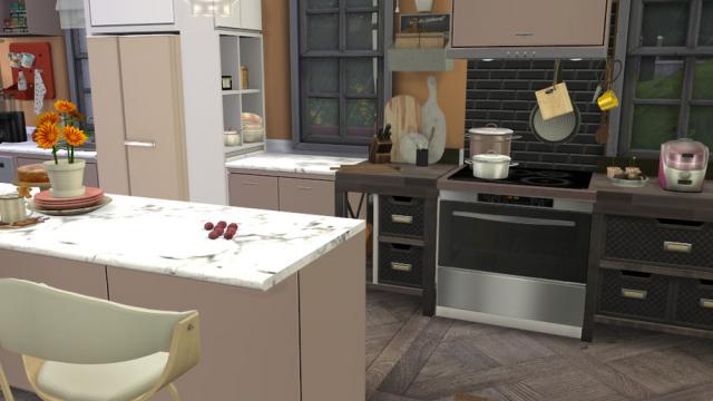 Bearwood - the kitchen для The Sims 4