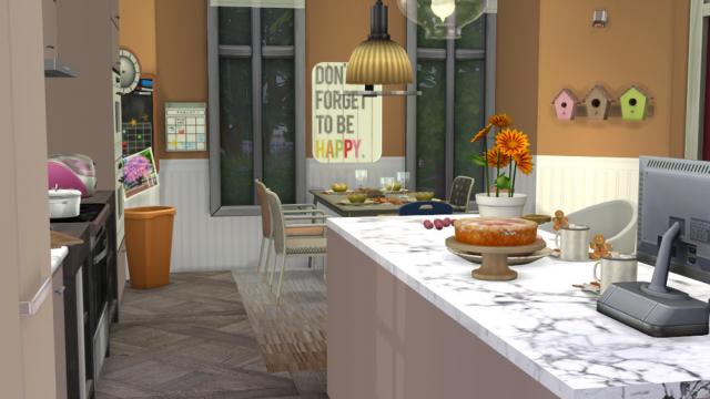 Bearwood - the kitchen для The Sims 4