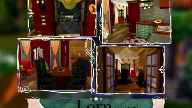 LORN Mansion для The Sims 4