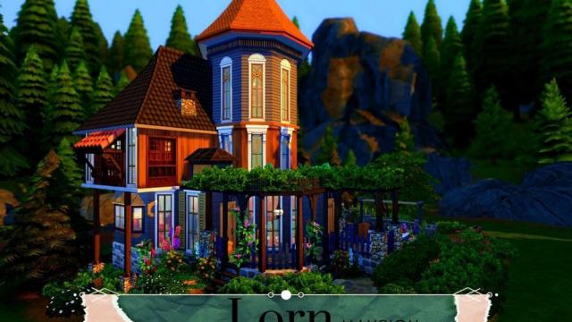 LORN Mansion для The Sims 4