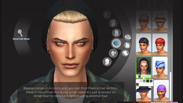 Nightcrawler-Beanie для The Sims 4