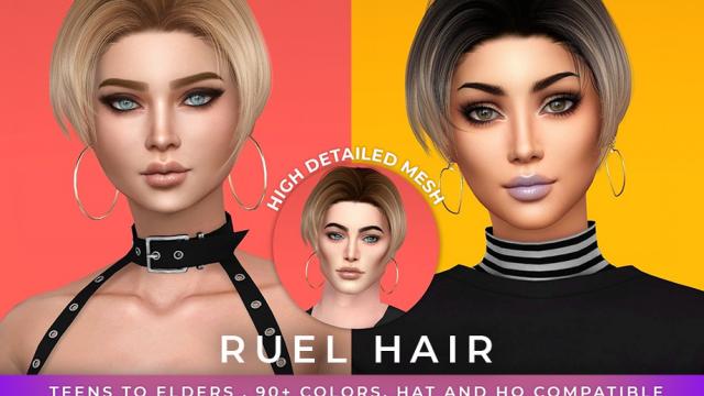 SonyaSims Ruel Hair - Females