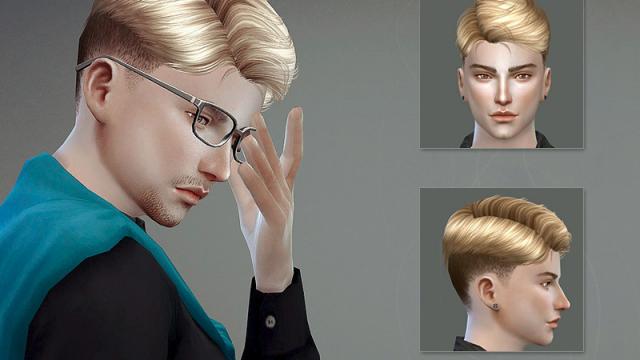 S-Club MK TS4 - Hair N4 for The Sims 4