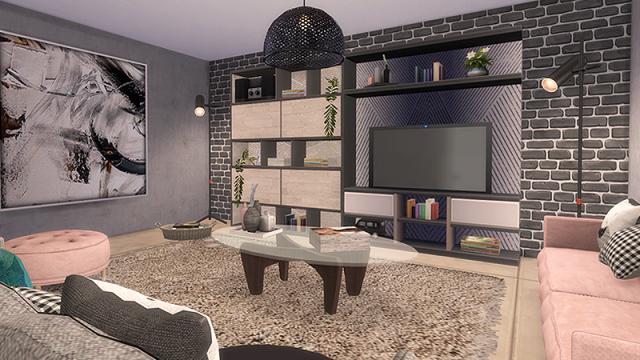 Kala Livingroom for The Sims 4