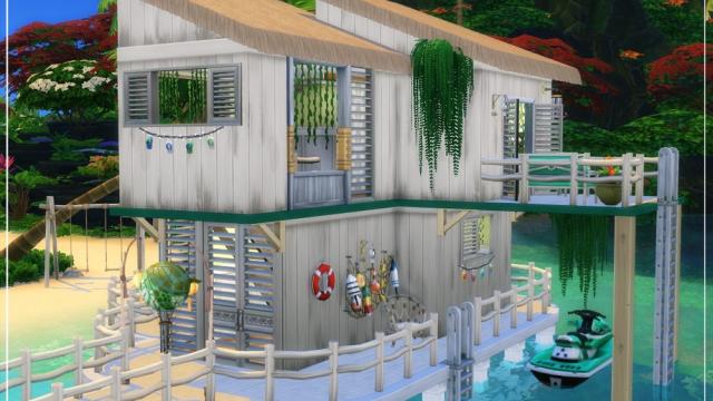 Sapphire Resort для The Sims 4