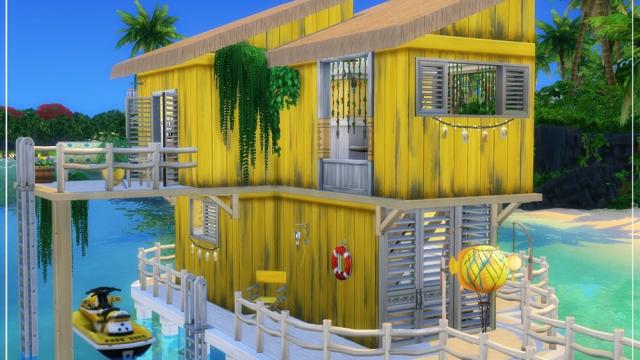 Sapphire Resort для The Sims 4