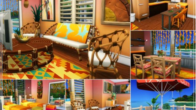 Sapphire Resort для The Sims 4