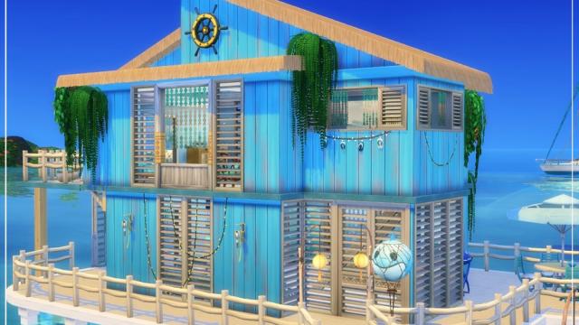 Sapphire Resort для The Sims 4