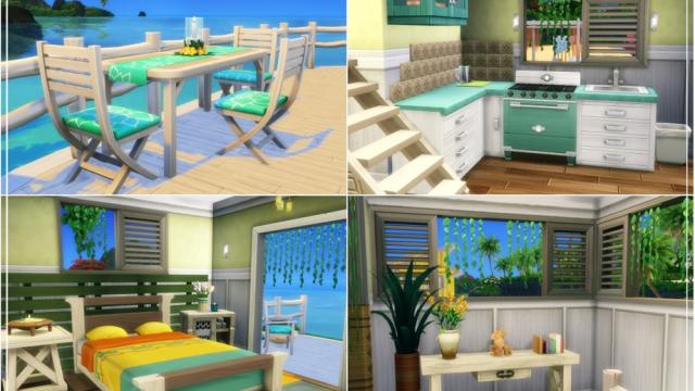 Sapphire Resort для The Sims 4