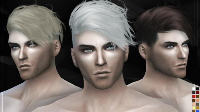 Stealthic - Hysteria (Male Hair) for The Sims 4